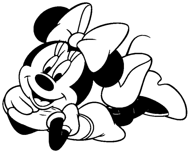 Minnie kolorowanki